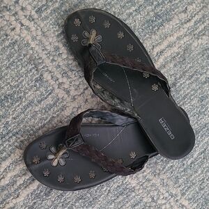 Black Women's Flip-Flops